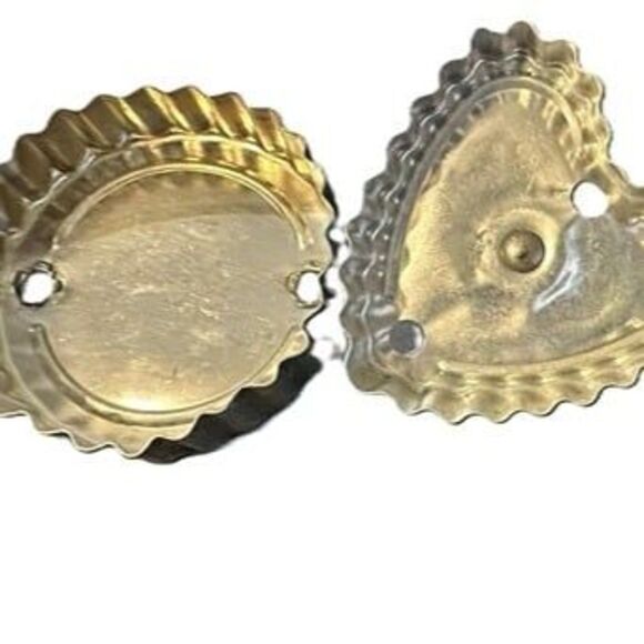 Vintage Lot Of 3 Biscuit/Cookie/Pastry Cutters - Picture 3 of 4